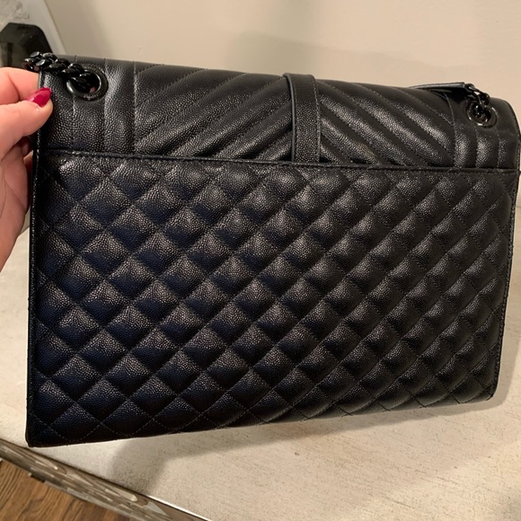 Authentic YSL large envelope bag - Picture 3 of 8